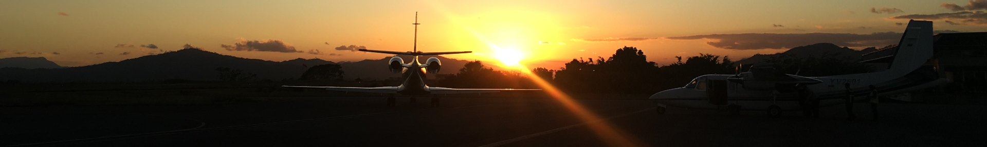 Vista del Aeropuerto Caracas Oscar Machado Zuloaga